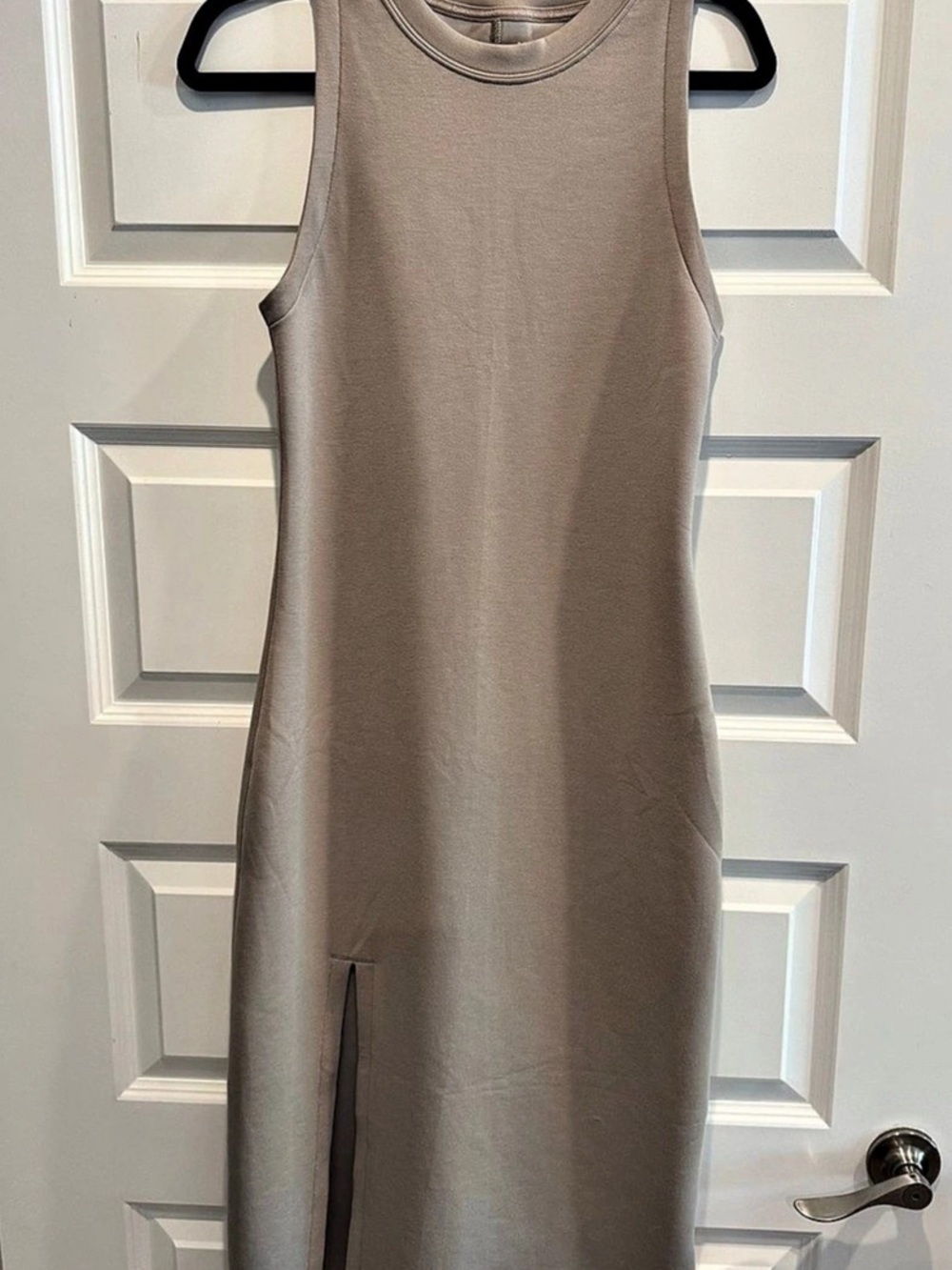 YPB neoKNIT Unlined Column Midi Dress Brown Small